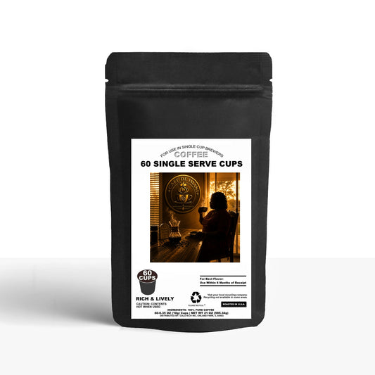60 Pack Single Serve Coffee Capsules